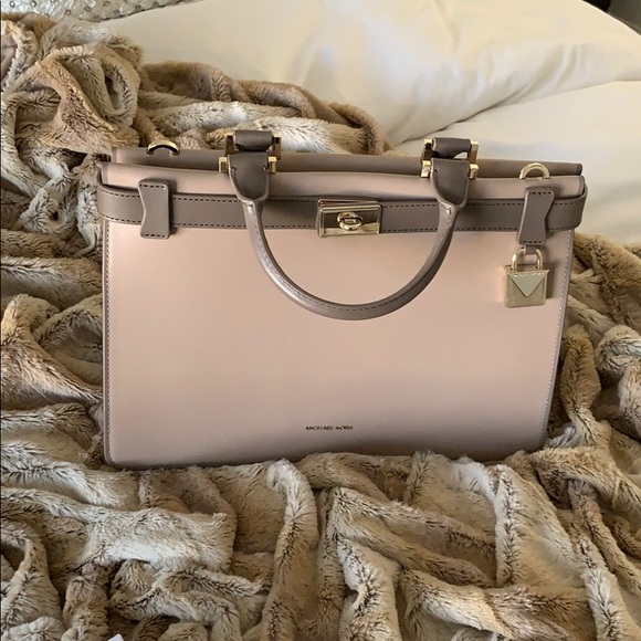 michael kors tatiana medium satchel